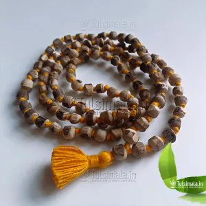 Tulsi japa mala 108 prayer beads Hindu yoga meditation Hare Krishna  necklace Rosary Rudraksha at Rs 110/piece in Jaipur